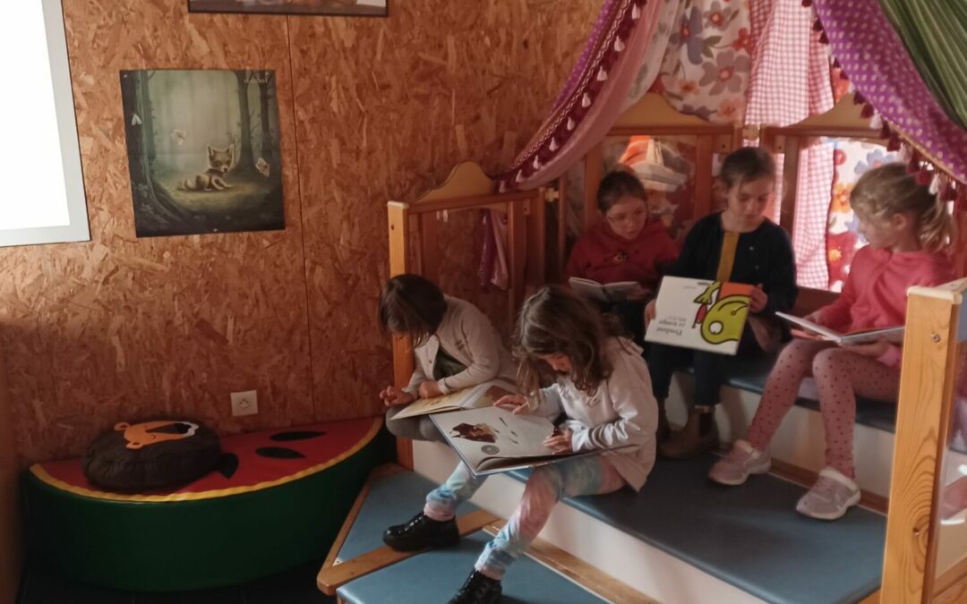 Première séance de bibliothèque