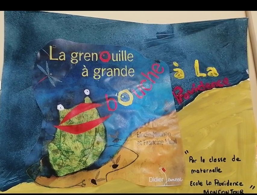 Notre grenouille à grande bouche